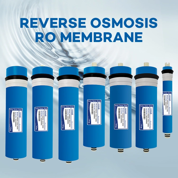 Home Domestic RO System Water Filters Reverse Osmosis Membrane Filter Cartridge RO Membrane 2012-100gpd Household Drinking Water Purification System Plant Spare
