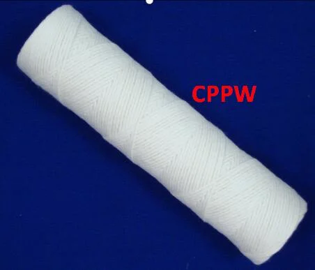 String Wound Water Filter Treatment PP Yarn Pruifier Filter Cartridge