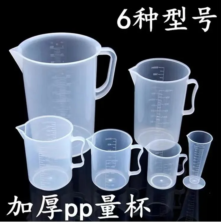Wholesale Mixing Pitcher Plastic Measuring Clear Cups Measurement Tool