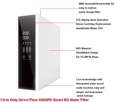 Smart Direct Flow 400gpd/500gpd/600gpd RO System