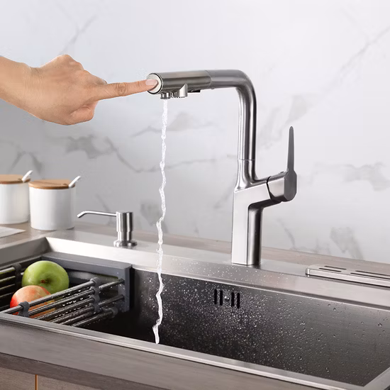 Stainless Steel Kitchen Faucet Purifier Water Tap Filter