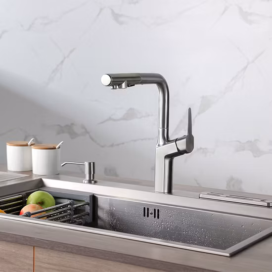 Stainless Steel Kitchen Faucet Purifier Water Tap Filter