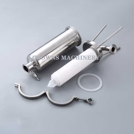 30 Inches Sanitary Stainless Steel 304 / 316L Liquid Filter Housing